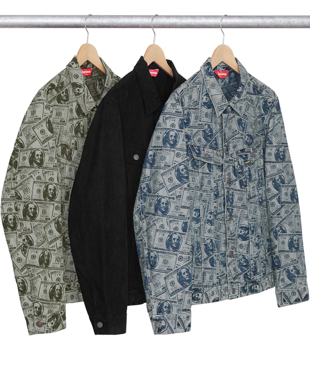 supreme money jacket
