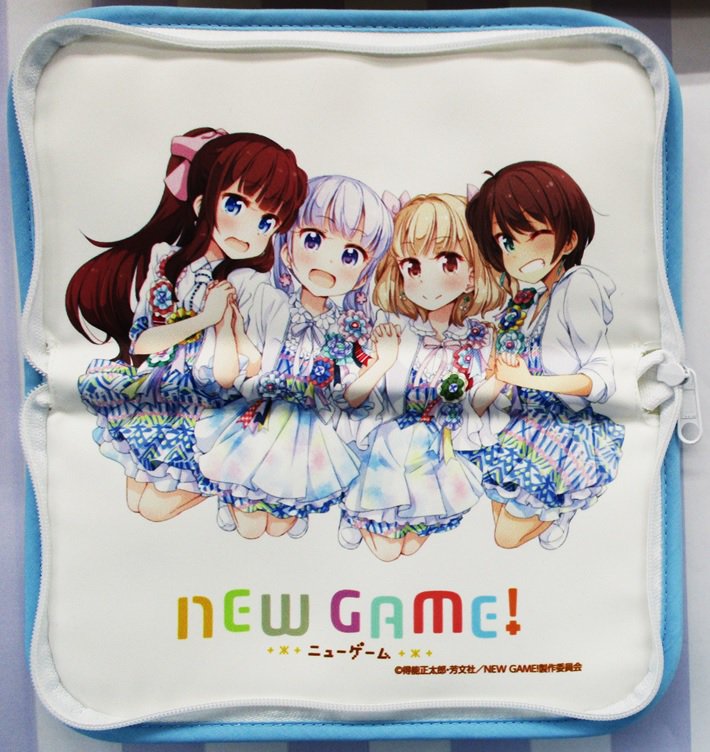 アニメイト秋葉原本館 ぜひ買ってくださいね New Game オンリーショップにて限定商品の マルチポーチ が好評販売中です イーグルジャンプのロゴが刻印されている普段使いしやすいデザインです 4階b館にて皆様のご来店をお待ちしております