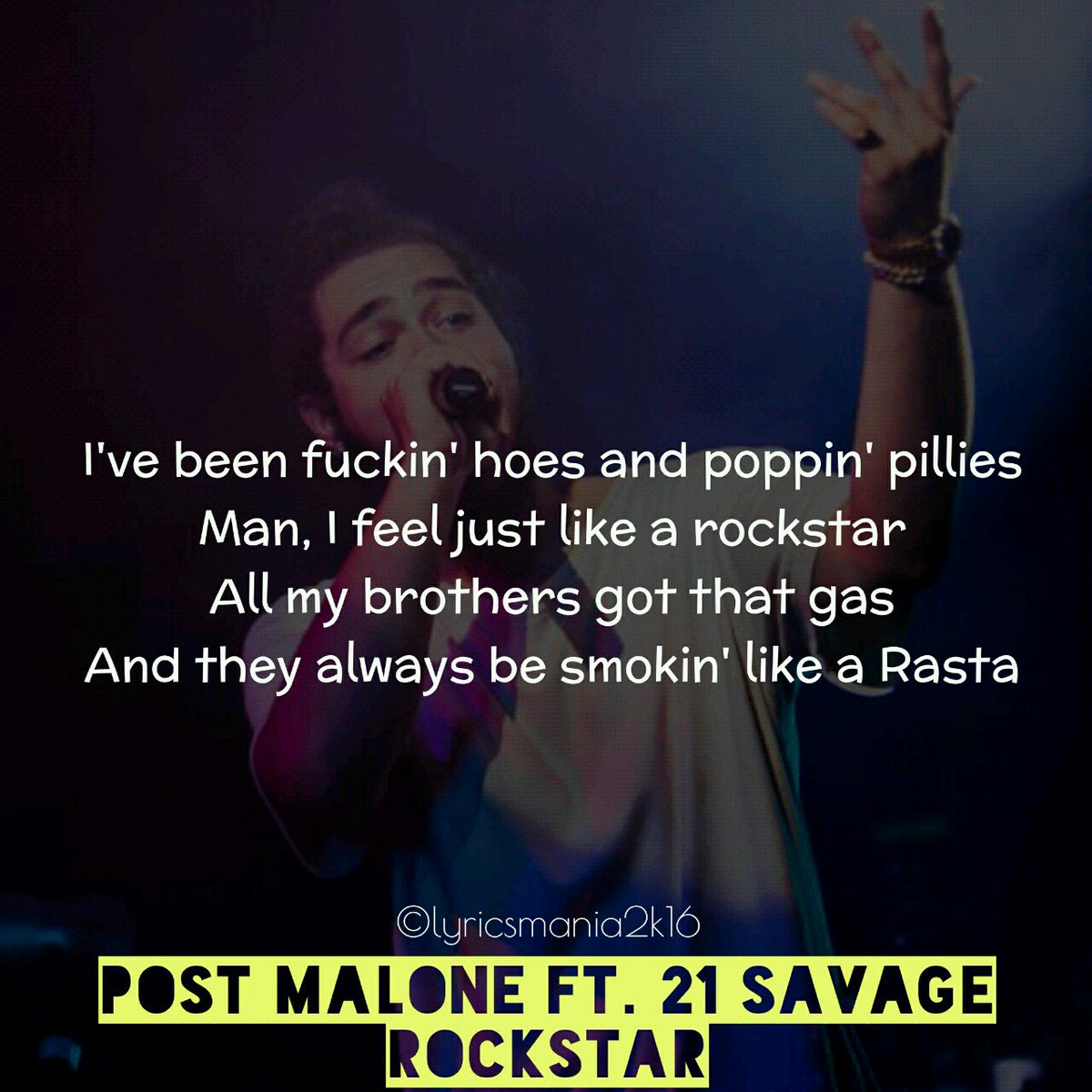 Post Malone - rockstar (Lyrics) ft. 21 Savage 