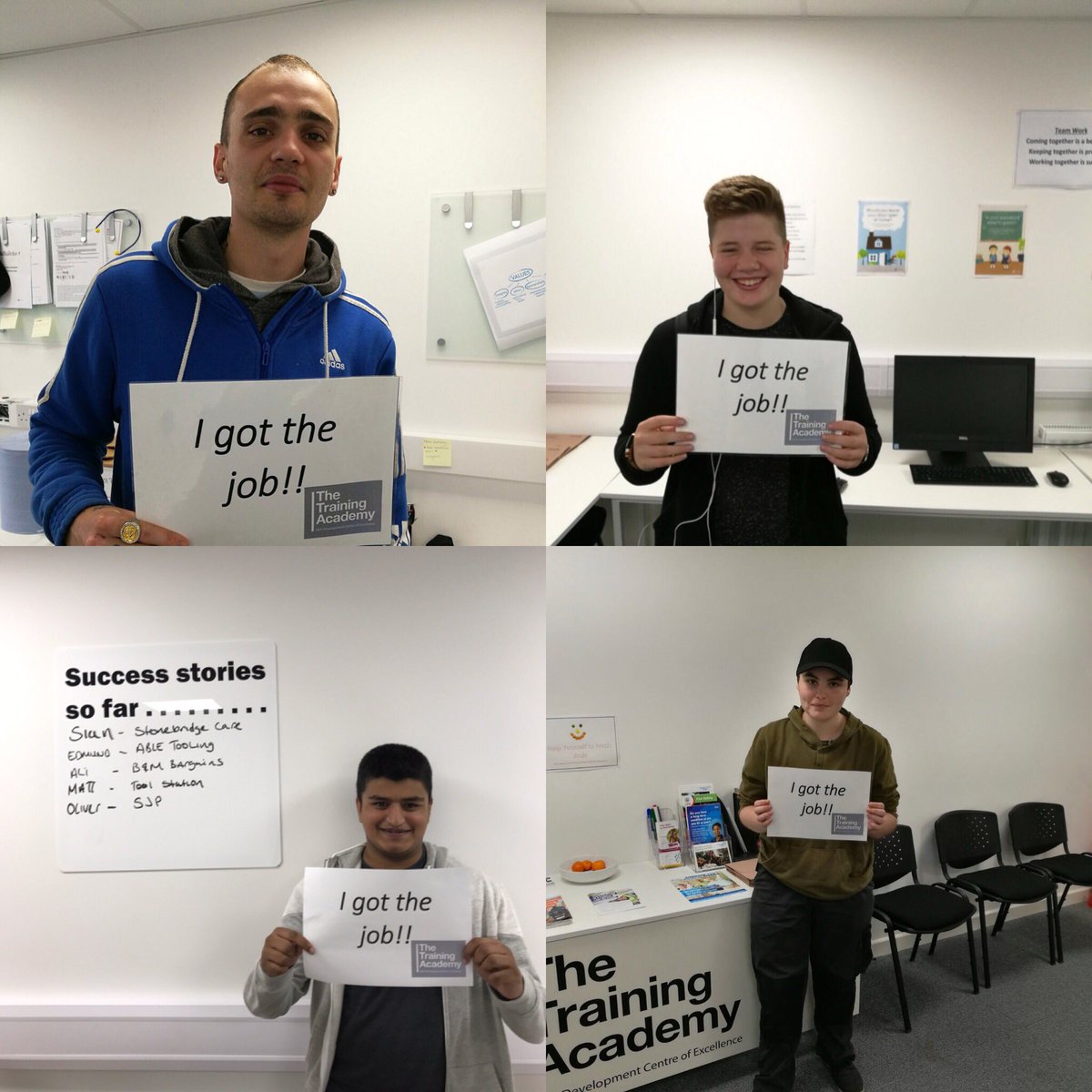 Meet some of the people we've helped into work this month 
There's a Dog Groomer
an Agricultural Operative,Warehouse op&amp; Retail assistant 🎊