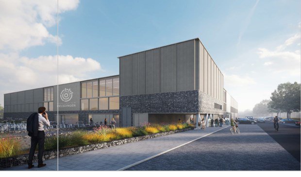 Theaterzaal boven hoofdingang sportcentrum Helsdingen - hetkontakt.nl/regio/vianen/1…