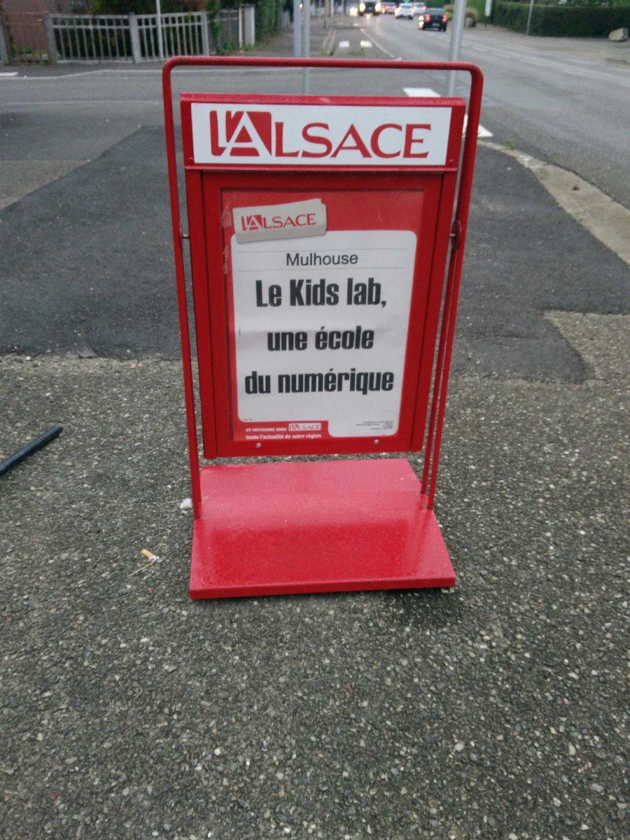 #KidsLab ce matin dans <a href="/lalsace/">Journal L'Alsace</a> Retrouvez-nous ce samedi pour #codetonavenir à la grande bibliothèque #Mulhouse @Canope_68 <a href="/AlsaceDigitale/">AlsaceDigitale</a>