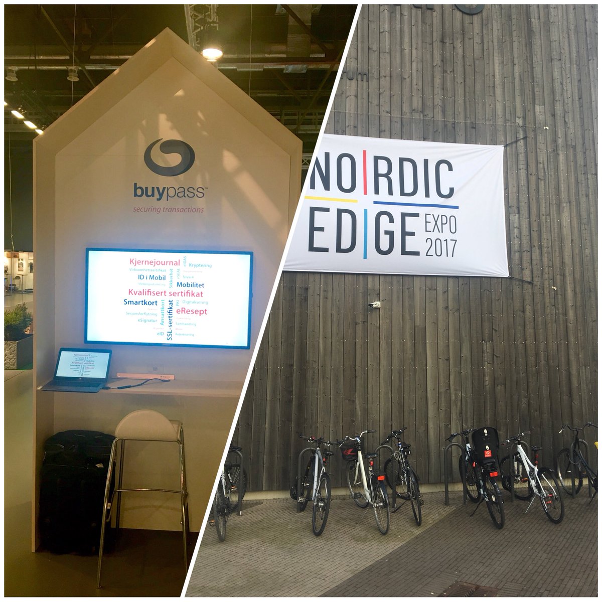 MartinOtterstad's tweet photo. @buypass klare til å å snakke om rask, sikker pålogging, SSL fra eneste norske CA mm på #Nordicedge https://t.co/677Oq64ha3