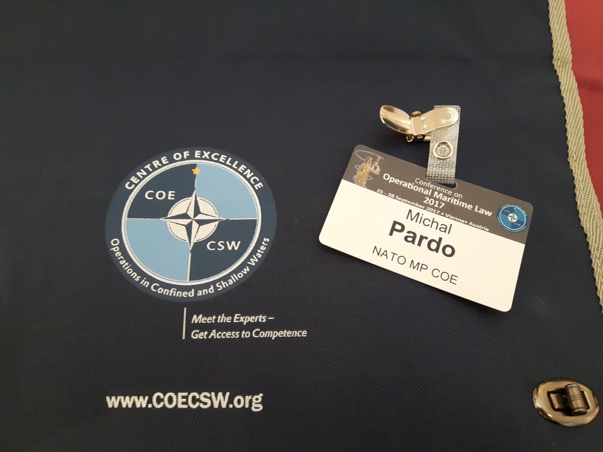 Pardo_Law's tweet photo. Proudly representing @MP_CoE at #COML17 organised by #COECSW and #Bundesheer #Austria🇦🇹 with experts from @StocktonCenter @viadrina @USCG https://t.co/nxEwT5u96X
