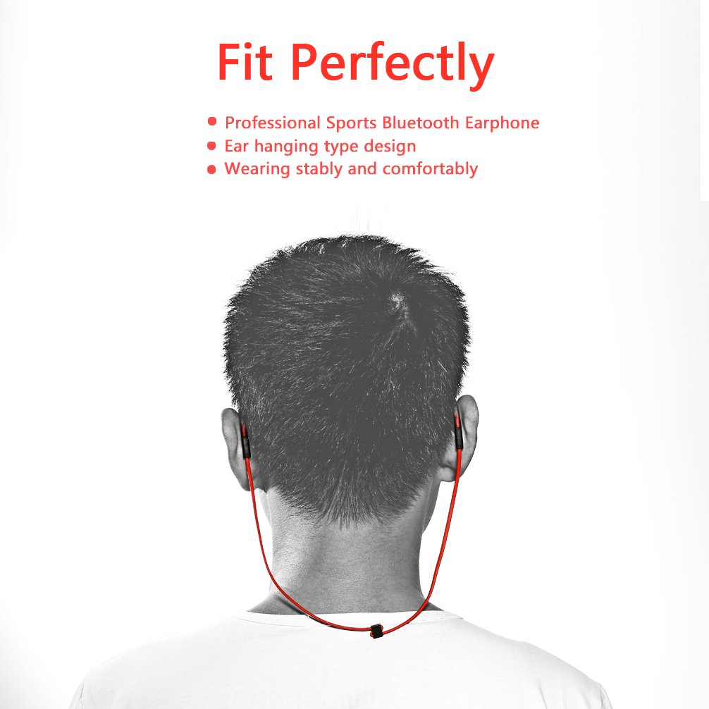 SKYSON Sport Bluetooth Headset😀  #Sweatproof #Bluetooth #Headse  amazon.com/dp/B073W5W4F7