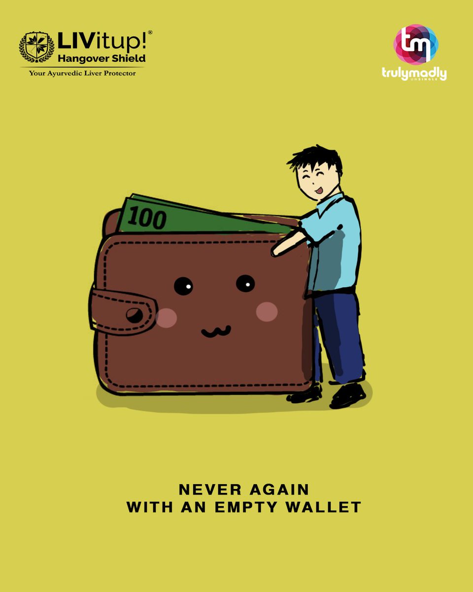 thetrulymadly's tweet photo. #LIVitup @HangoverShield &amp; #TrulyMadly give you a sneak peak into the similarities between hangovers &amp; breakups ;)

#NeverHungover #UnSingle https://t.co/ezh0jeQJdX