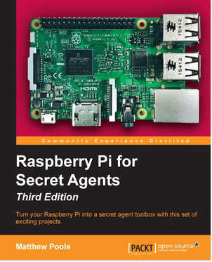 ulysess10's tweet photo. Raspberry Pi for Secret Agents - Third Edition (Free Ebook for a limited time) https://t.co/66brwncBTc @ulysess10 Hurry up! 🕐 https://t.co/TLS8dMZrux