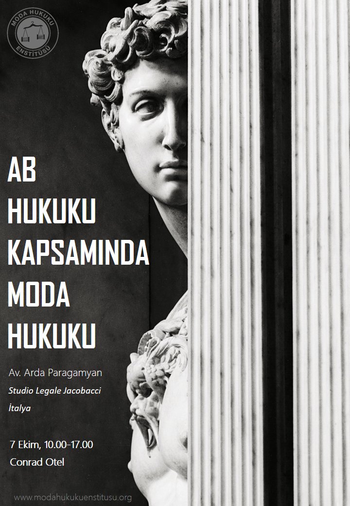 Avrupa Birliği Kapsamında Moda Hukuku Vaka Çalışması
Başvuru: modahukukuenstitusu.org/portfolio/moda…