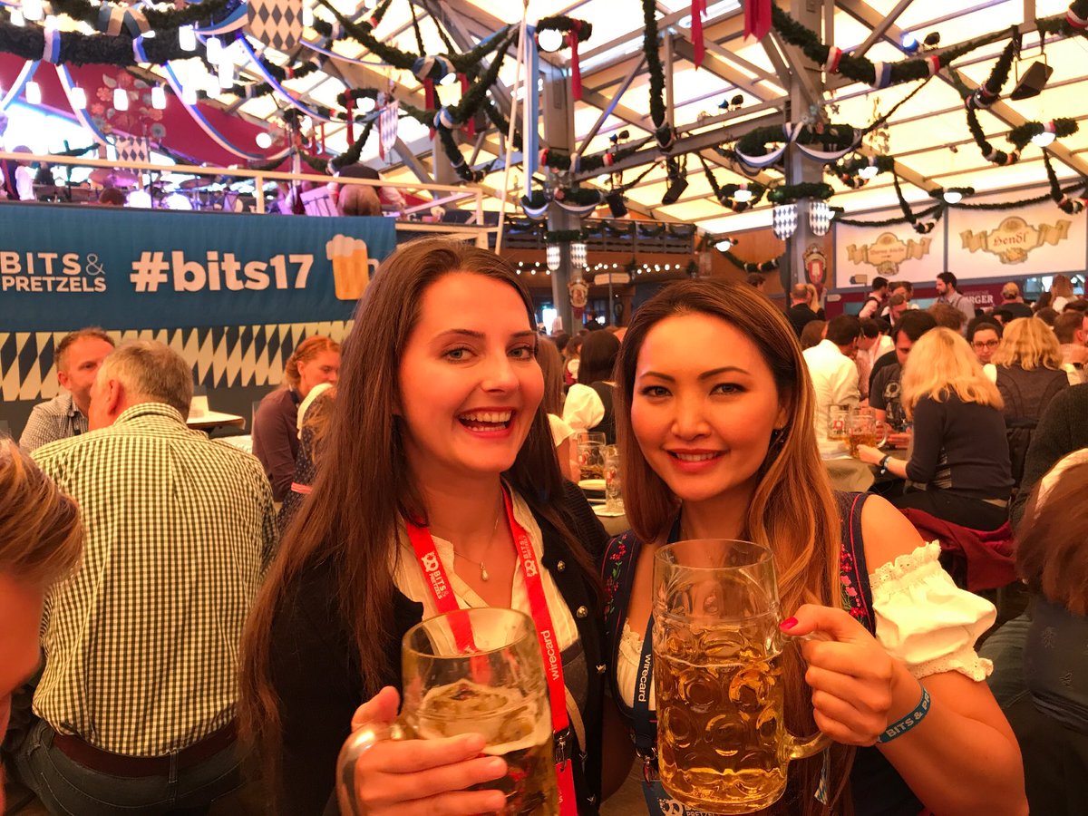 JanthanaK's tweet photo. Janthana Kaenprakhamroy #founder @TapolyUK #networking at #Oktoberfest #bits17 # bitsandpretzels #bits17connect #munich https://t.co/OSR4sbz0et