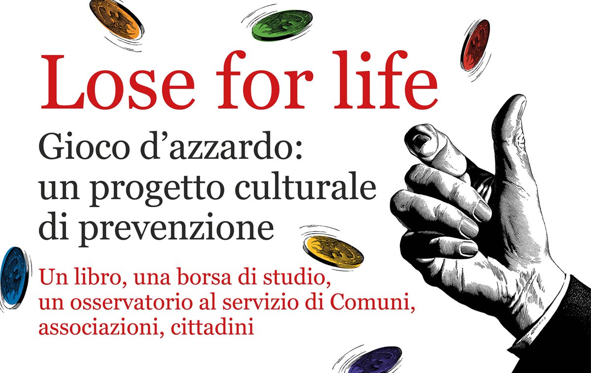 avvisopubblico's tweet photo. #LoseForLife Sostieni la campagna di crowdfunding di @avvisopubblico per una borsa di studio su #giocodazzardo @mett_in_gioco @NoSlotOrg https://t.co/20cMBPsbxZ