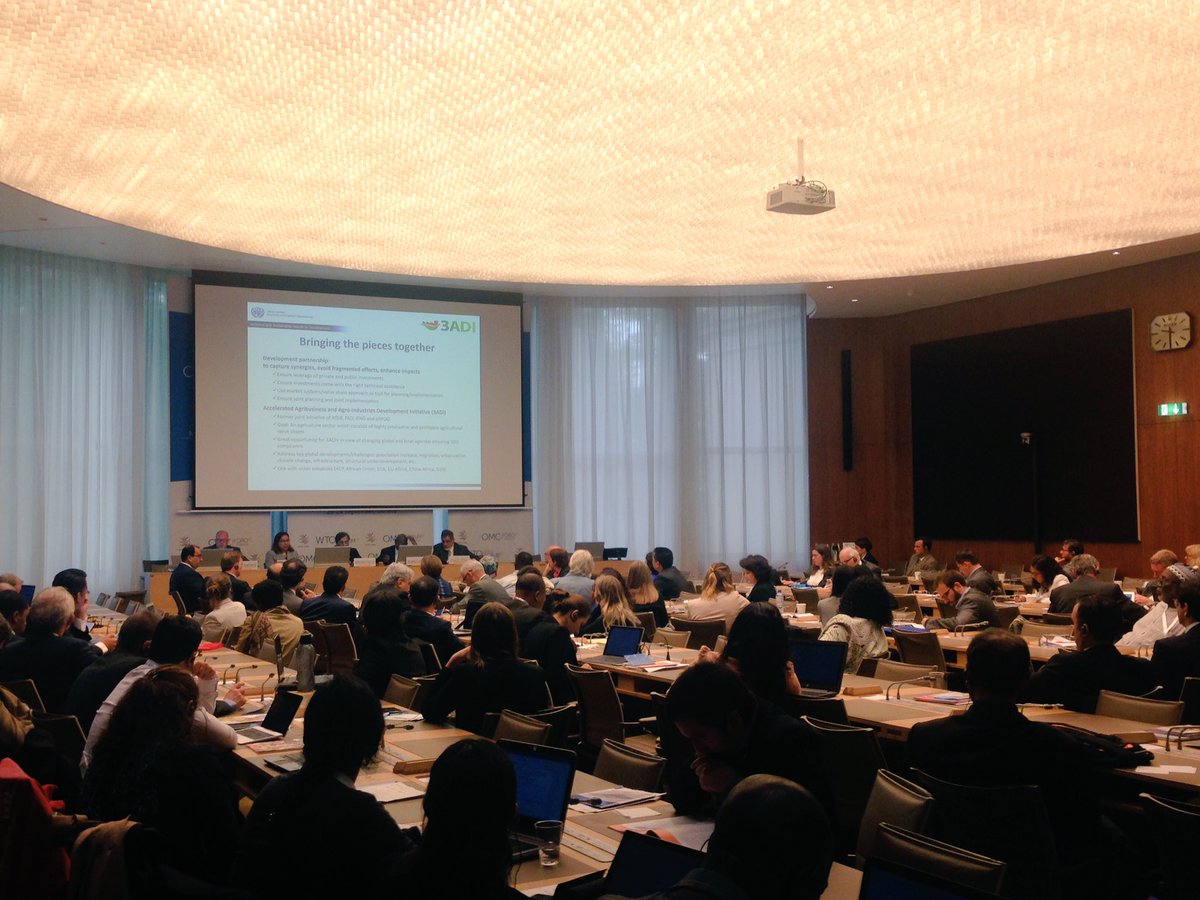 UNIDO_Geneva's tweet photo. #3adi+ aims at building #agriculture sector which consists of highly #productive and profitable #agricultural #valuechains,adds Mr. Hartwich https://t.co/KgZuL8ROrq