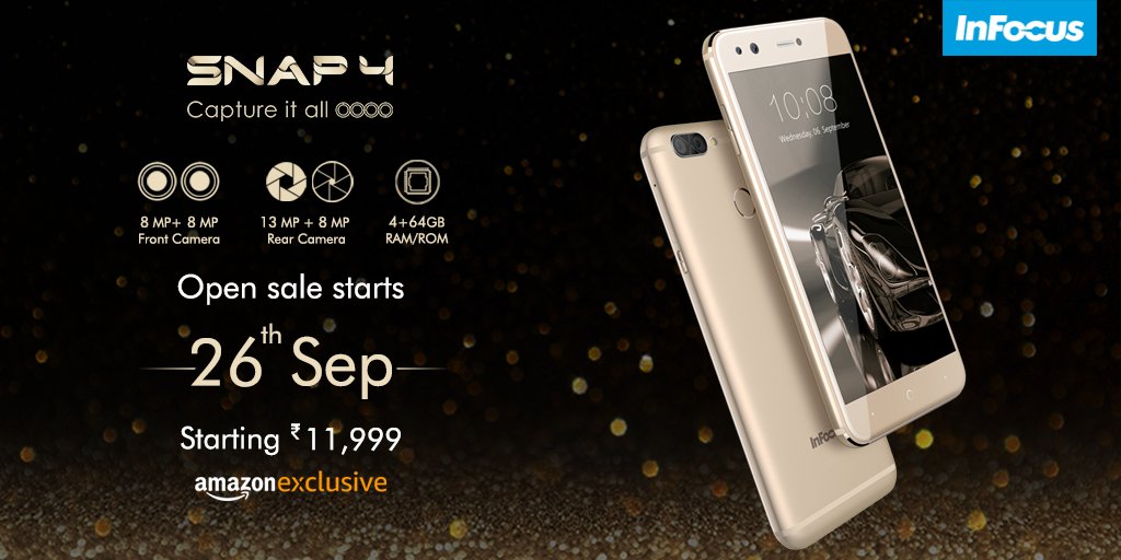 dixita011's tweet image. A power packed phone @InFocus_IN just in only 11,999
Perfectly fits in my budget plus #Captureitall features 😍
I am gonna buy it for me now