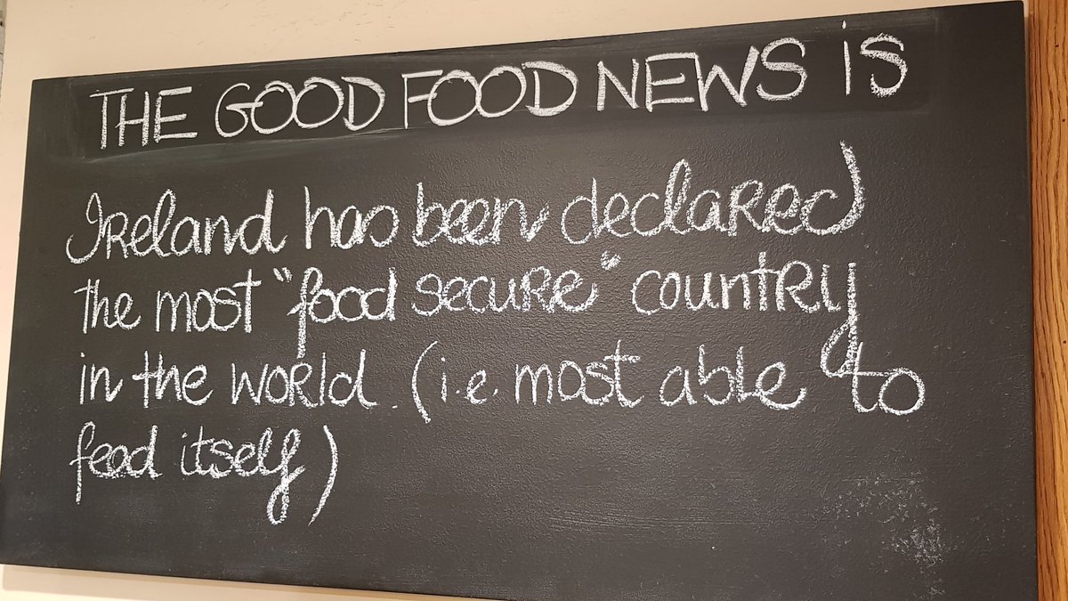 Urru Culinary Store (@urrubandon) on Twitter photo #thegoodfoodnewis  ... as food security declines worldwide, Ireland's improves #economistintelligenceunit #thegoodfoodnewis  ... as food security declines worldwide, Ireland's improves #economistintelligenceunit