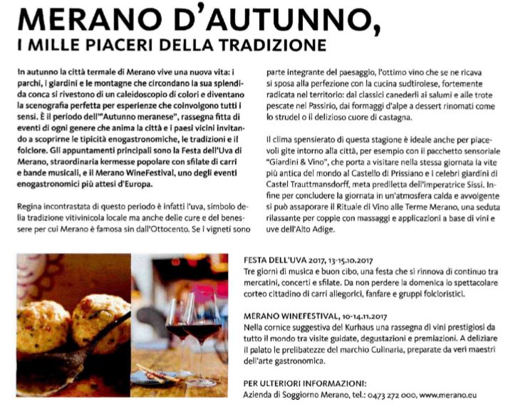 MeranoWineFest's tweet photo. Ecco un articolo che ci riguarda oggi su Vanity Fair! 🎉😍🍷🍇 #proud #meranowinefestival #winehunter #mwf17 #wine #wineevents #vino #mwf26 https://t.co/9zwiLfPK42