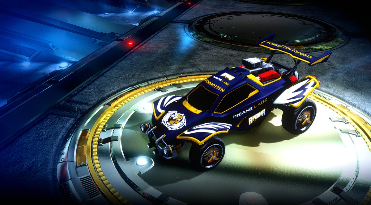 KernelPad's tweet photo. Here are the @TheForgottenHQ custom Rocket League decals. #RocketLeague #ForgottenFam https://t.co/itnu4GcGmk