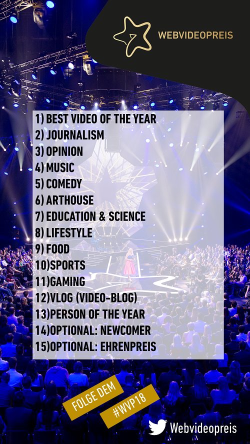 Webvideopreis tweet media
