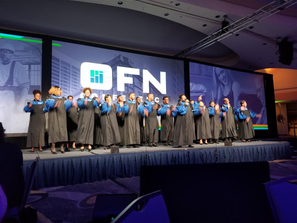 Taking us to church. No better way 2 start the #ofnconf #CDFIsInvest <a href="/OppFinance/">Opportunity Finance Network</a>