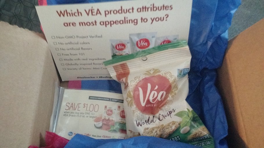 JennydGood's tweet photo. I’m a #VeaSnacker! #RealIngredientsMatter #MyMagazineSharing #FreeSamp https://t.co/53LN4sM3f0 https://t.co/1ReMVz1R7Y