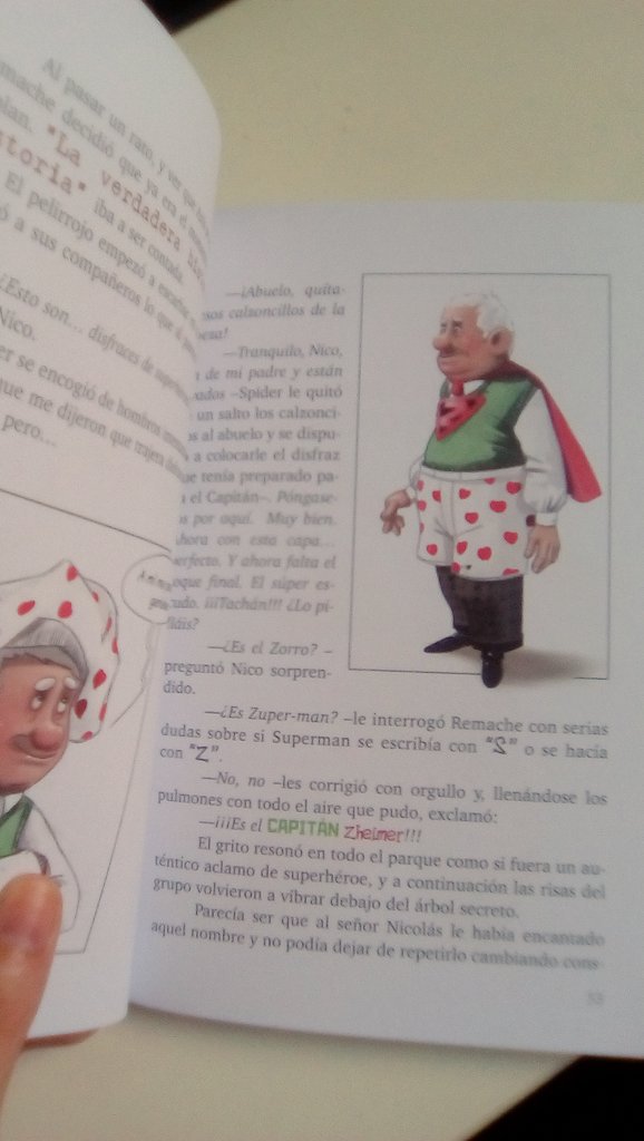 Matlahvi's tweet photo. Mi madre ha comprado este libro de @CapitanZheimer. La compra de este libro colabora en la lucha contra el alzheimer https://t.co/r6Hq91QBmV