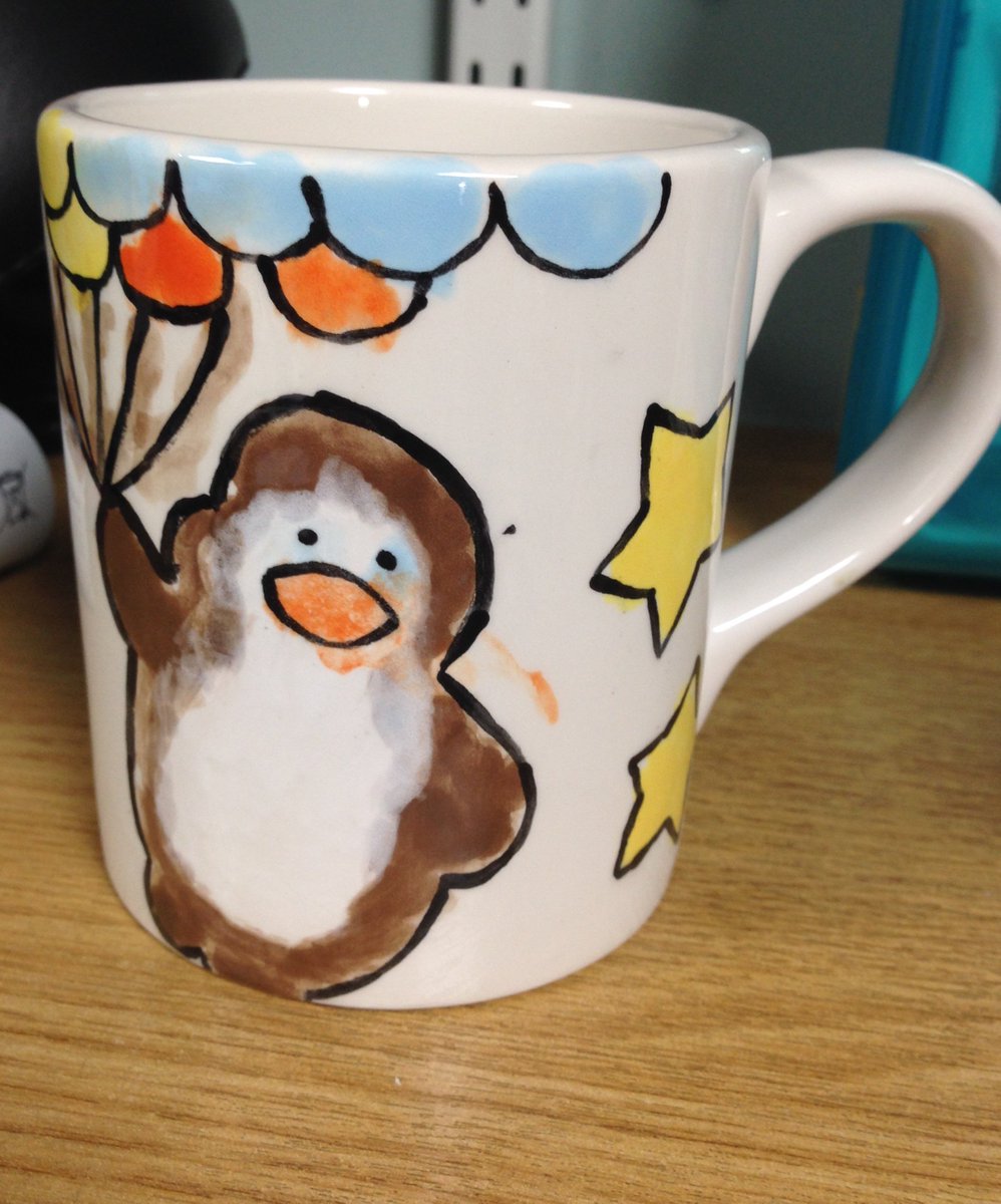 amrooney23's tweet photo. The mugs are done! Thanks to @MansfieldMuseum for collecting the Poppy Fields mugs from The Glazey Place. Spoons coming soon #RSInterns https://t.co/Ky4I2RVxa3