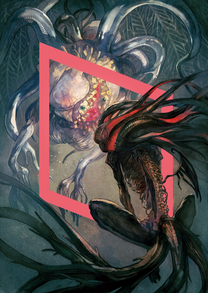 「去年の今頃描いてた星と月  #Bloodborne 」|よしおか｜初画集発売中のイラスト