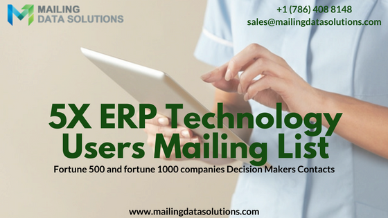 mailing_data's tweet photo. Buy accurate 5X @#ERP #Technology #Decision #Makers Email Lists @ https://t.co/wtXP73jYqa #technologysalesleads https://t.co/vX1NjthHPf