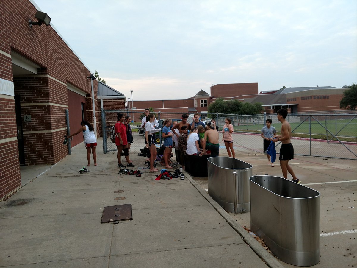 Jayme Kiraly (@mrscoachkiraly) on Twitter photo You know district is getting close when......team ice baths <a href="/CoachL_ATC/">Ronnie Leidner</a> <a href="/ryanraidercc/">Ryan Raider CC</a> You know district is getting close when......team ice baths <a href="/CoachL_ATC/">Ronnie Leidner</a> <a href="/ryanraidercc/">Ryan Raider CC</a>