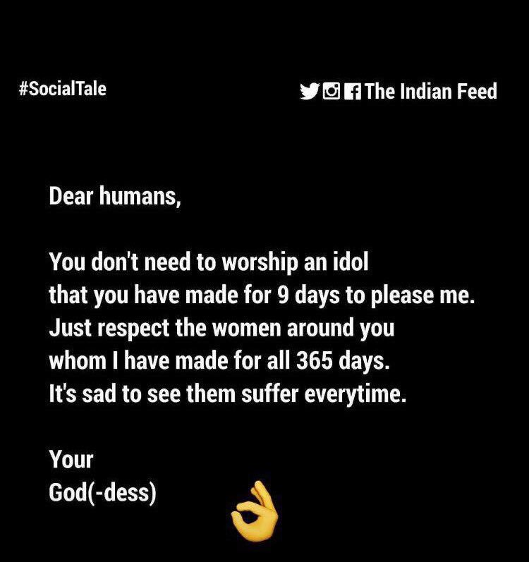 niharrikas's tweet image. #IfOnly
With all the sad things happening around, This is such a beautiful appeal. #SocialTale @theindianfeed