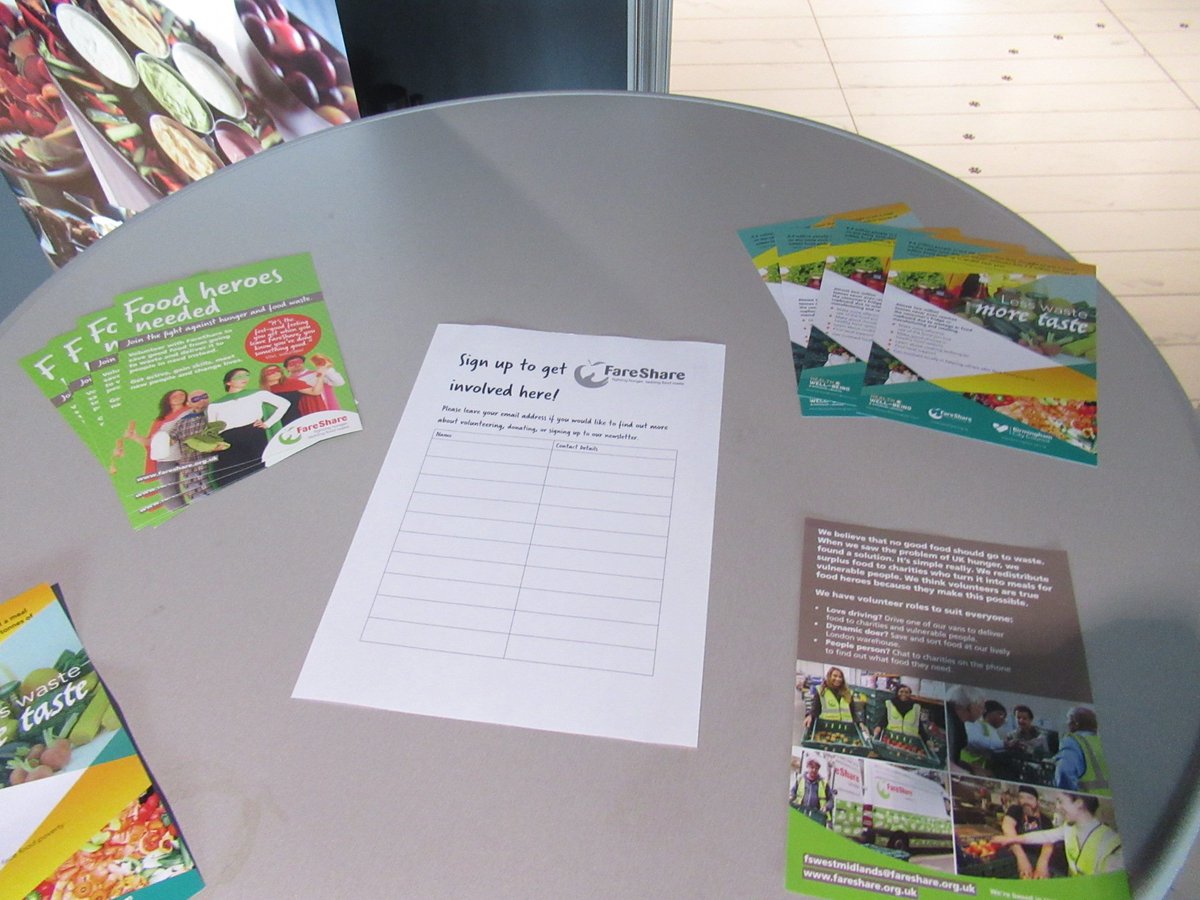 FareShareWMids's tweet photo. Getting stuck in at @LibraryofBham sampling yummy surplus recipes by @changekitchen! #foodsurplus @FareShareUK https://t.co/60O2nk26pO