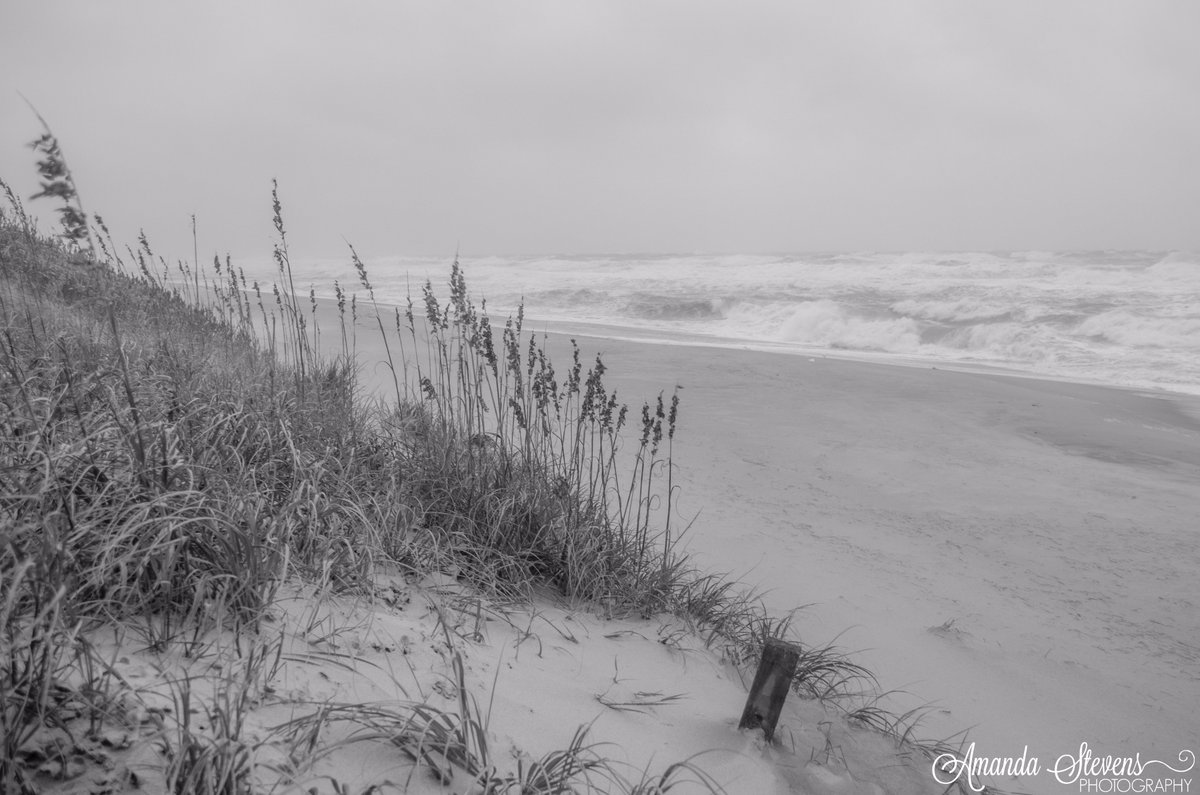 OBXASPhoto's tweet photo. #TropicalStormMaria is really kicking up some high surf here on the #OuterBanks of #NorthCarolina. #NC #OBX #HurricaneMaria #KillDevilHills https://t.co/mqZBGEniXq