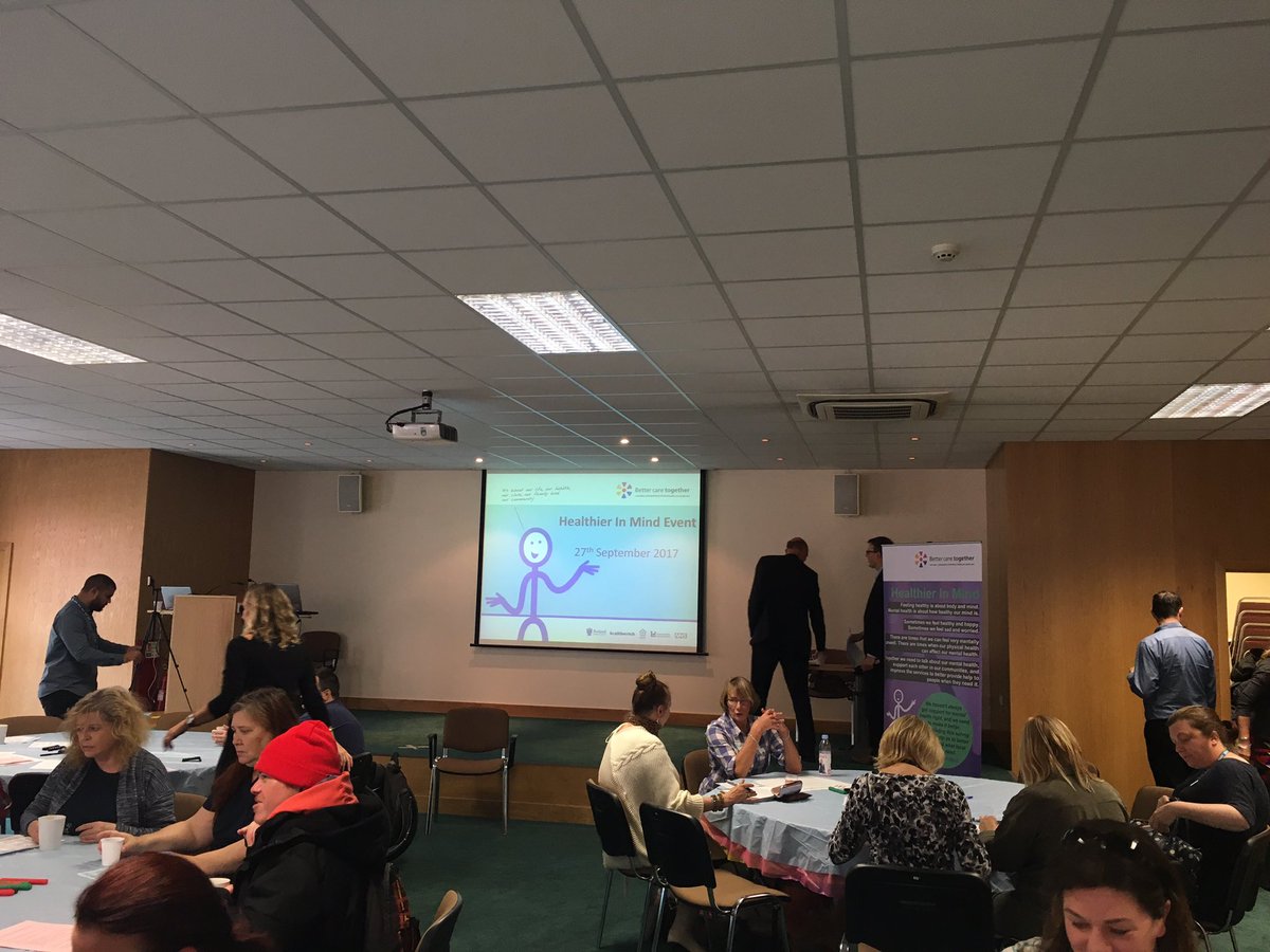 EMAS_LeeB's tweet photo. Attending the #HealthierInMind event in Leicester with our HR business partner Jane Mundin and Terry Simpson our Head of Mental health https://t.co/a3NXHM6KPL