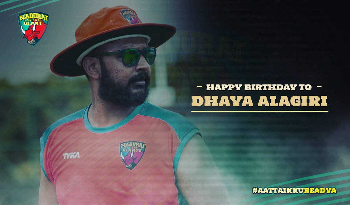 MSGteamofficial's tweet photo. Wishing our team director @dhayaalagiri a very happy birthday! #happybirthday #Aattaikkureadya https://t.co/s9UmhtKzqn
