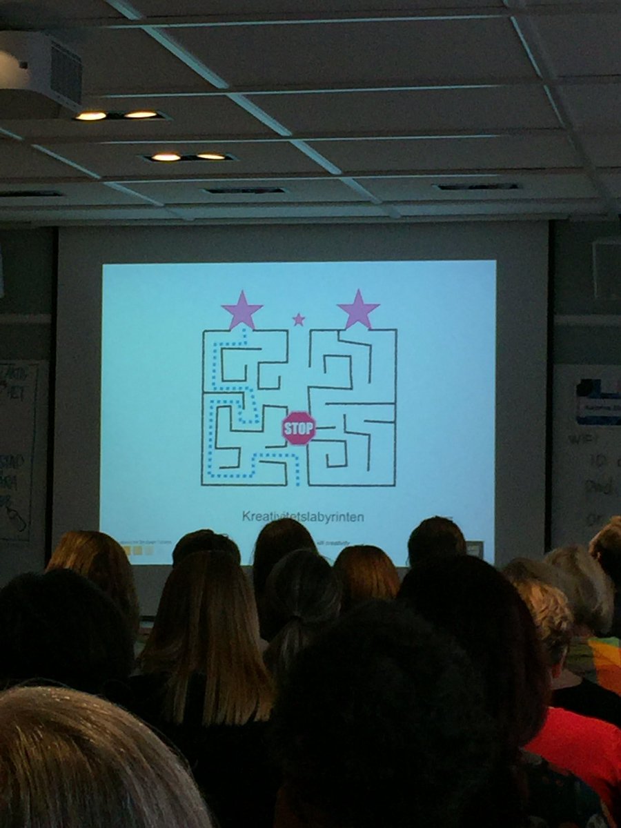 Skär av den enkla vägen. Hur kreativitet fungerar. <a href="/Innomazing/">Katarina Stetler</a> #chals2017