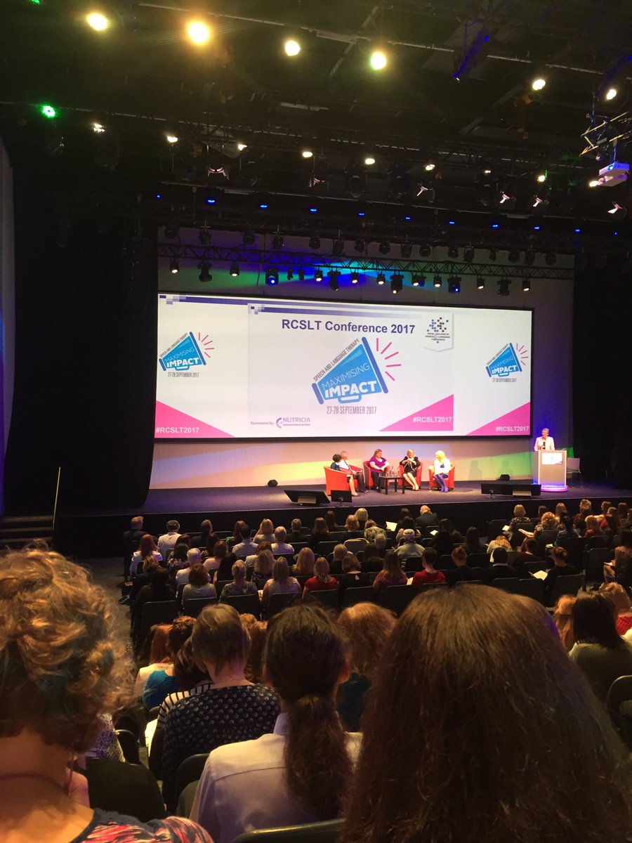 RachaelMercer29's tweet photo. Over 500 Speech Therapists in one room! Exciting 2 days ahead... #RCSLT2017 https://t.co/J6dyBhWanZ