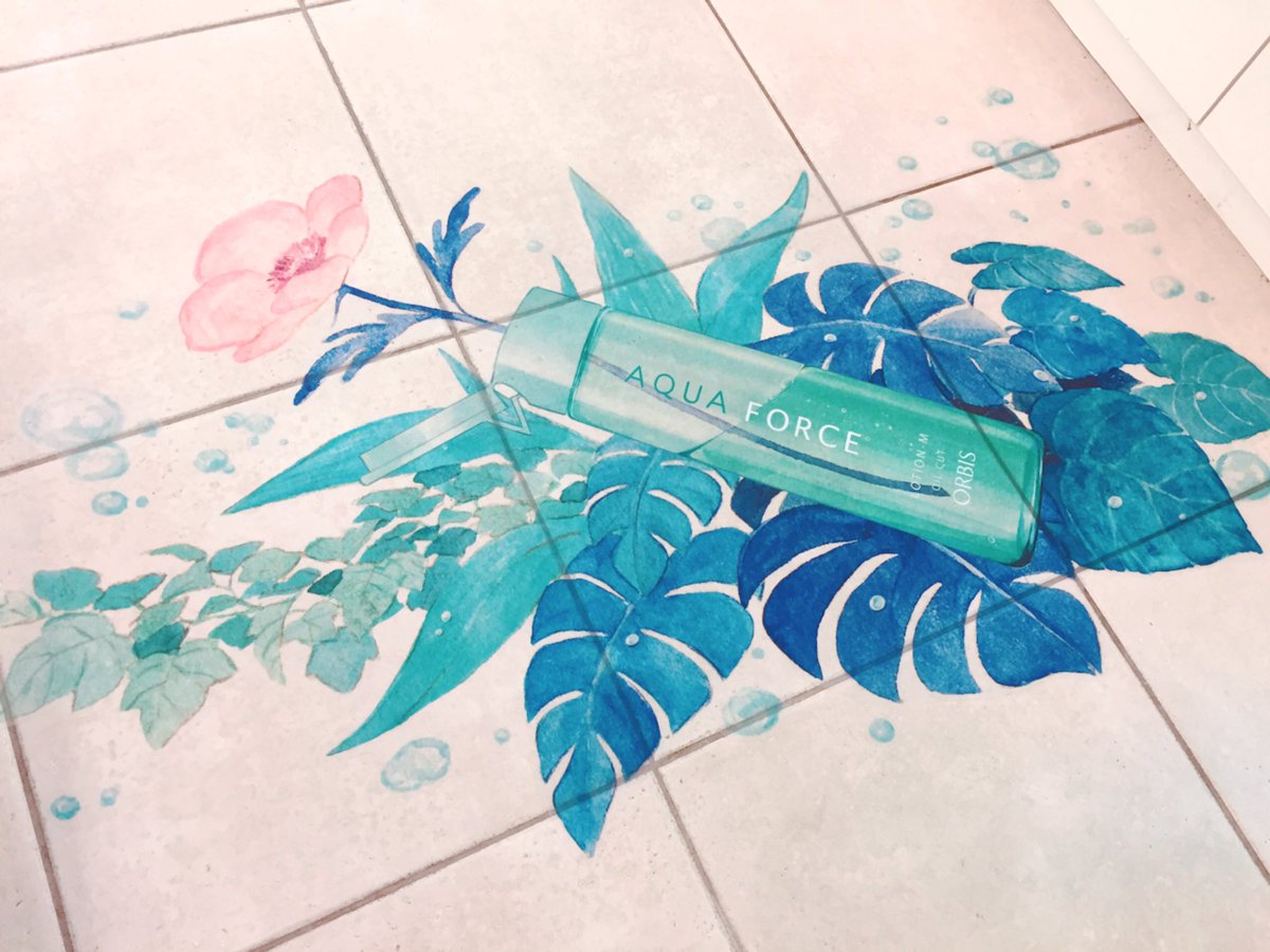 「■お仕事■
新宿マルイ本館ORBIS様の店舗にて、キャンペーン装飾のイラストを担」|𝕡𝕒𝕚のイラスト