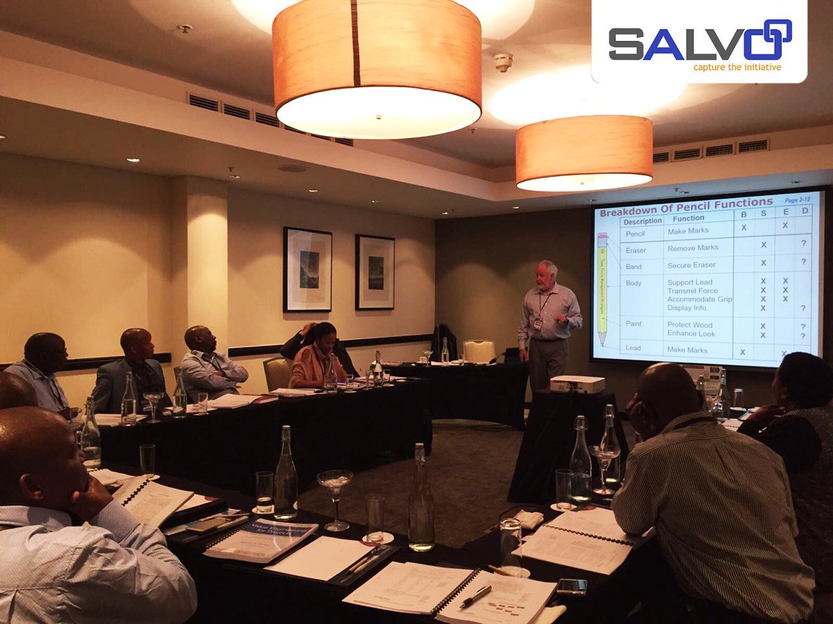 salvoglobal's tweet photo. ONGOING: Day 1 session of Salvo's Value Engineering for Projects Masterclass in Johannesburg, South Africa https://t.co/qQpybGcwjS