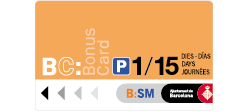 AparcamentsBSM's tweet photo. Entra i surt quan vulguis en l'aparcament escollit amb la targeta Bonus Card (per 1 o 15 dies) https://t.co/xUSosu4GVO https://t.co/pHtS8773M0