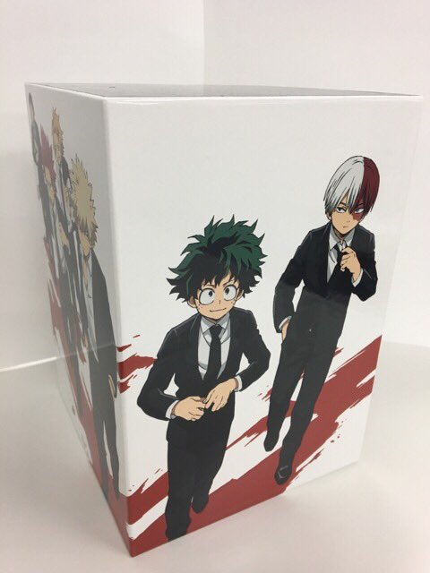 僕のヒーローアカデミア ヒロアカ アニメ公式 僕のヒーローアカデミア ヒロアカ2期bd Dvdの店舗別特典 Tohoanimestore 全巻購入特典と Amazonjp 限定版全巻購入特典それぞれの全巻収納boxの見本が到着 描き下ろしです T Co Su9viqaupa