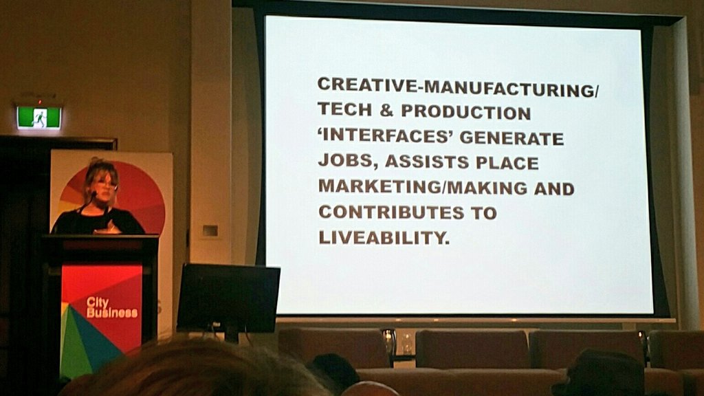 madesmi's tweet photo. The #creativeindustries may look fabulous & fun but seriously contributes $8billion to the economy.
#citythoughtleaders https://t.co/GBaq7Nn1wF