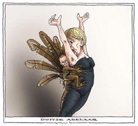 joepbertrams's tweet photo. De achterkant van #Merkel4 #AfD #Gauland  #duitseadelaar https://t.co/5X0OeteRj8