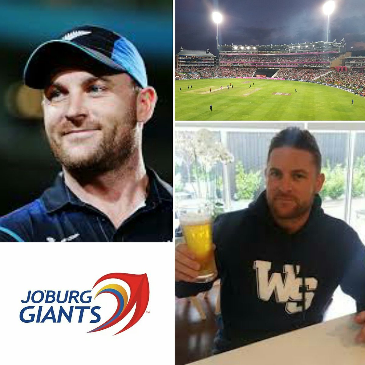 redroom33's tweet photo. We'll drink 2 that. Happy hatch day to @JoburgGiants &amp; @T20GL_ marquee player @Bazmccullum. #happy365 #cricketandbeer #uonlyneed1hand2drink https://t.co/2KPFz8Fw2V