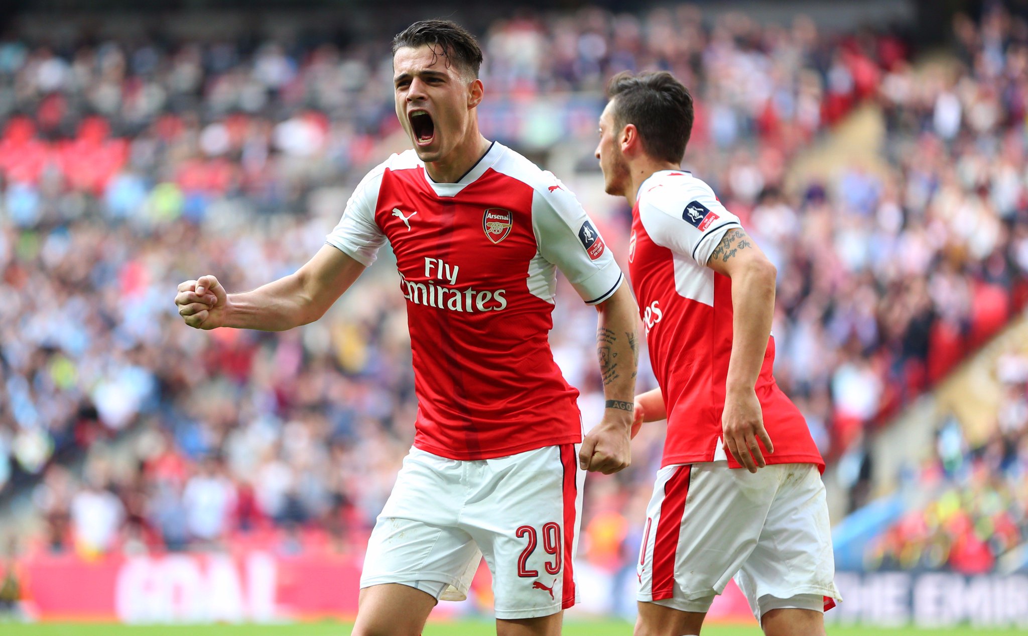 Happy birthday to Arsenal midfielder Granit Xhaka, who turns 25 today! 