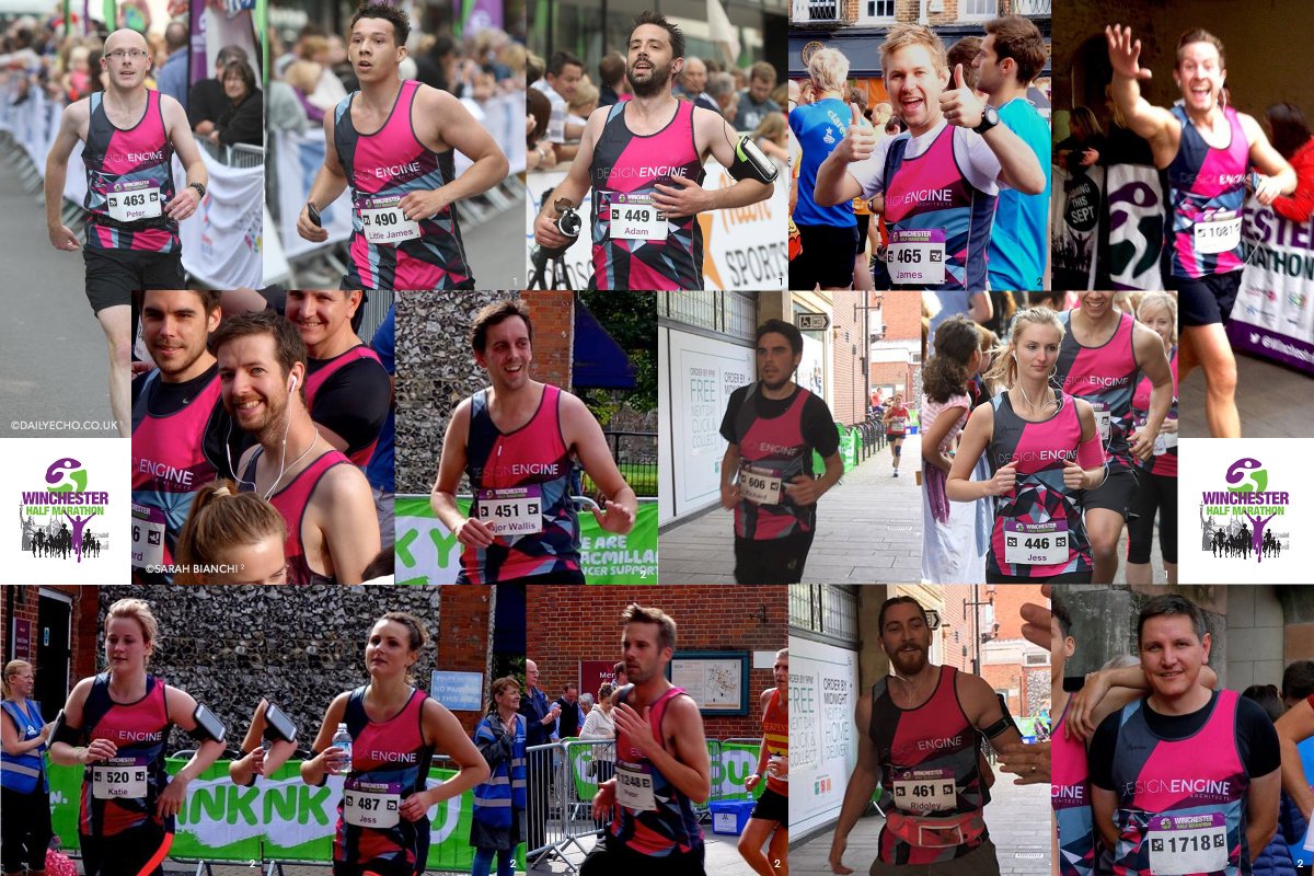 DEarchitects's tweet photo. @DEarchitects ran @WinchesterHalf on Sunday, finishing in 1hr32–2hr26!! #NationalFitnessDay Help us support @CR_UK https://t.co/2u1gmD2zkm https://t.co/ecKMoWdTrL