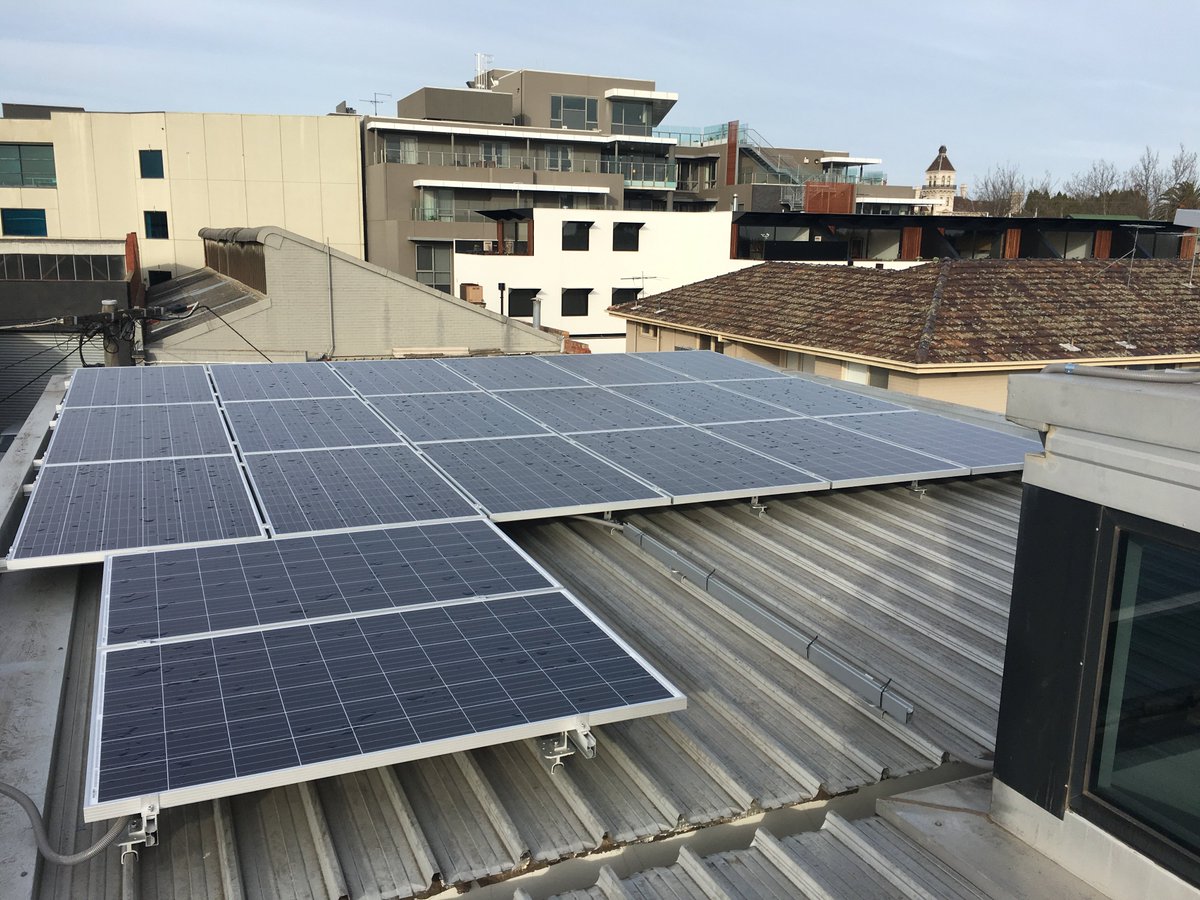Solar_Link_Aust's tweet photo. 18Kw #SolarPower Installation for Maycon Constructions. For Commercial OR Residential #Solar Phn:1800155597 https://t.co/8oxO1P7zot
