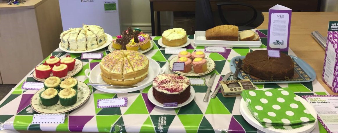 PooleWaterfield's tweet photo. Today we are hosting our @macmillancoffee #CoffeeMorning to raise money for a great cause, whilst also enjoying a lot of cake! 🍰 ☕️ https://t.co/MQLkdomI6f