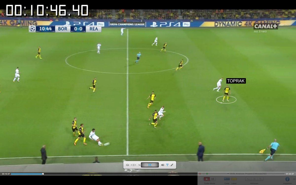 jensschuster_de's tweet photo. Altbekannte Probleme #Ballwatcher #BlindSide #Körperachse #BVBRMA #UCL https://t.co/iyDPPpqOjt