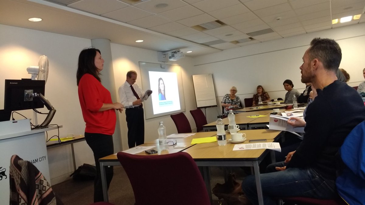 ChildrenQuarter's tweet photo. Kelly Round of @OurPlaceSupport describes how Children's Quarter will help small mainstream providers to be even more inclusive #cquarter https://t.co/XouArI1ByQ