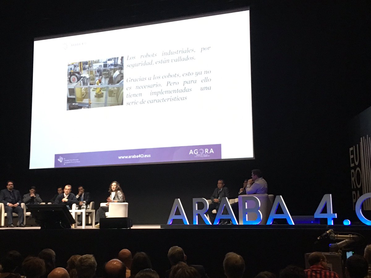 Gure hezitzailea Ainhoa Corcuera #Araba40 4.0 industria: Teknologiak-Aplikazioak #BuenasPrácticas "Hacia una Araba 10.0 con las Personas"