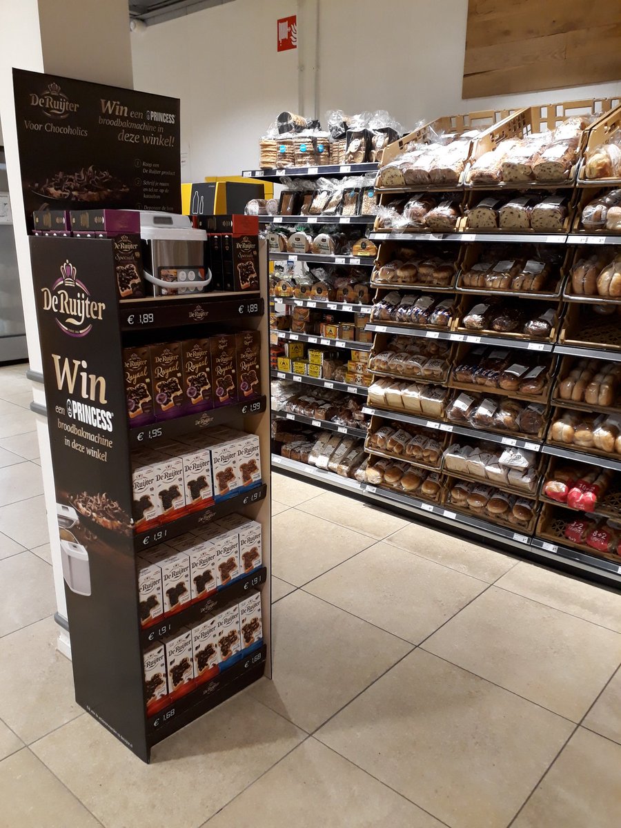 HeinzFieldSales's tweet photo. Maak kans op een broodbakmachine bij aankoop van #DeRuijter ! Nu in diverse winkels als combi op de broodafdeling https://t.co/cnaxayA16y
