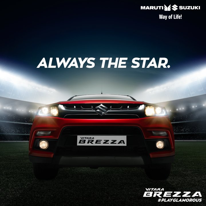 On the road and off it - Always the most glamorous one. #PlayGlamorous